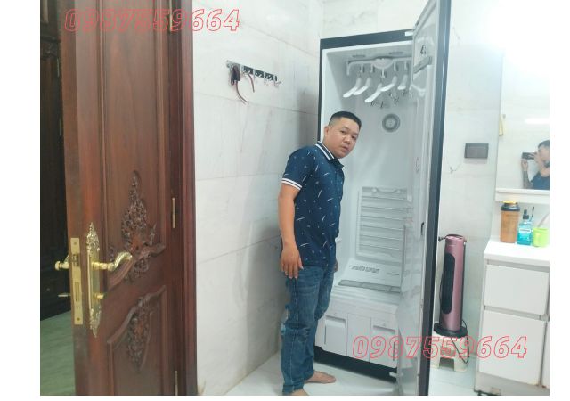 Sửa tủ giặt hấp sấy LG tại Quận 1 